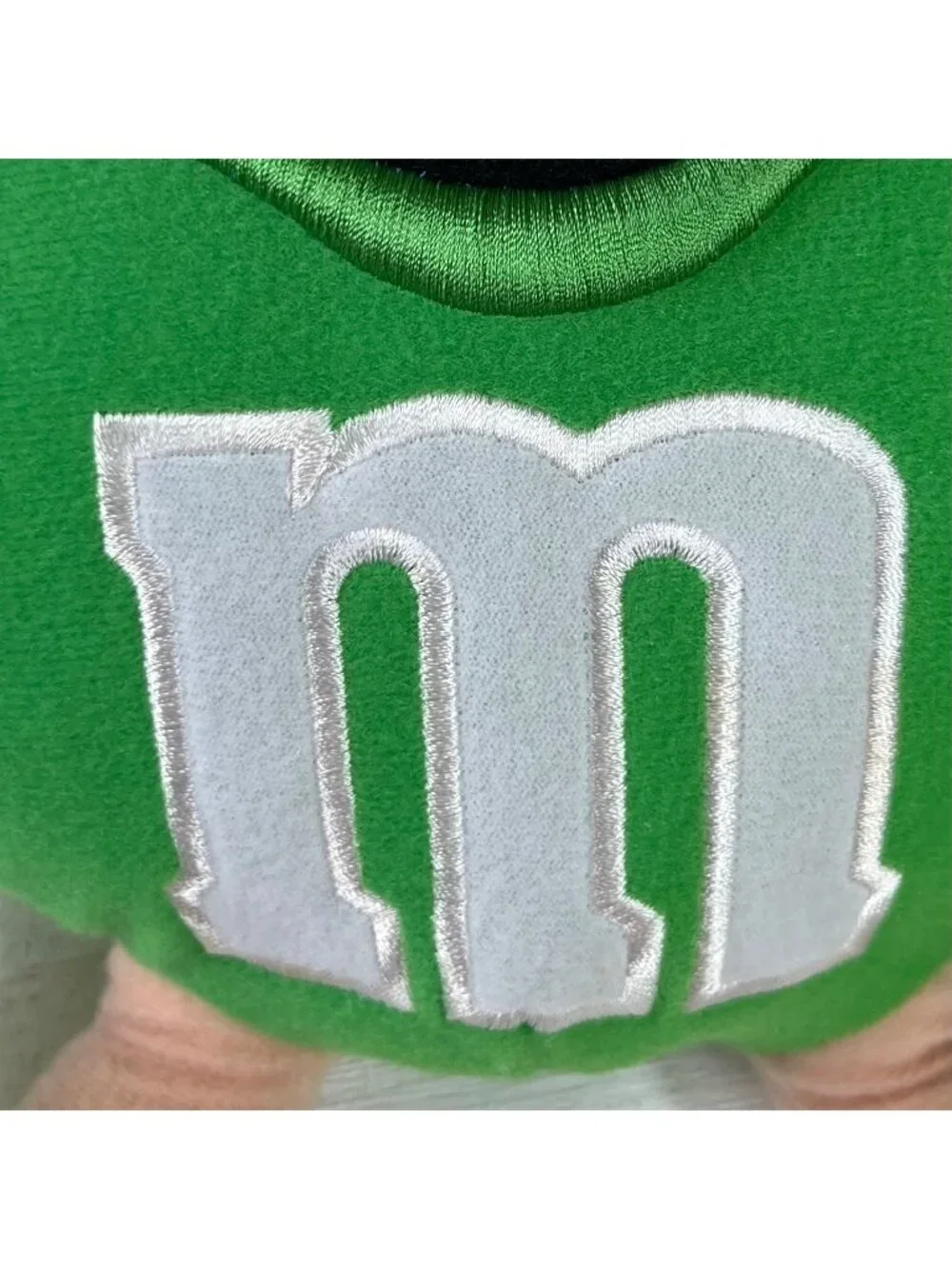 M&Ms Character Plush Toy Green Hand Stitched Stuffed